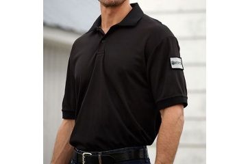Image of Beretta Tactical Polo Shirt, Black, Large MP2672510999L