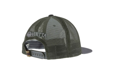 Image of Beretta Trident Flat Bill Trucker, Graphite/od Green - BC162016600968