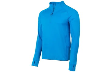 Image of Beretta USA Corp STRETCH TECH HALF ZIP FLC BLUE EXCL XL, P3142T231205STXL