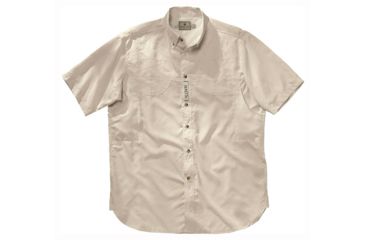 Image of Beretta V-Tech Shooting Shirt,Short Sleeve,Tan,Medium LT1075520107M