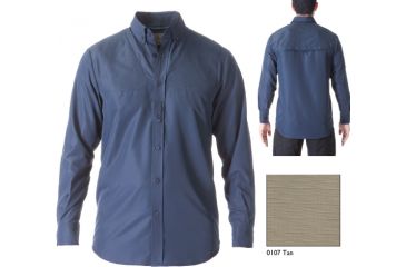 Image of Beretta V2 Tech Shooting Shirt, Tan, 2XL LT2575520107XXL