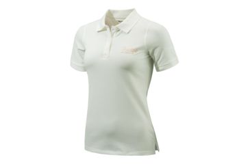 Image of Beretta Womens Corporate Polo Shirt,White,Medium MD02207207011GM