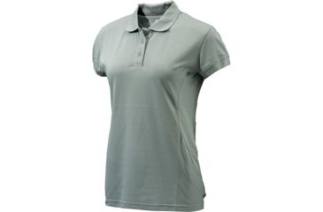 Image of Beretta Womens Silver Performance Polo Shirt,Ash/Silver,Medium MD011T04730929M