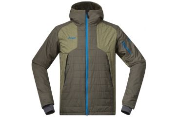 Image of Bladet Insulated Jacket - Mens -Khaki Green/Army Green-Medium