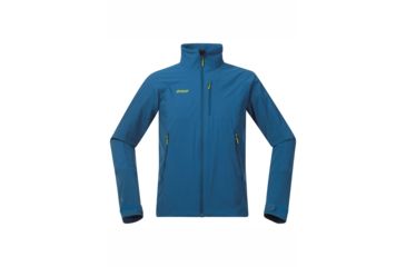 Image of Bergans of Norway Torfinnstind Jacket - Men's-Dp Sea/Lime-Large