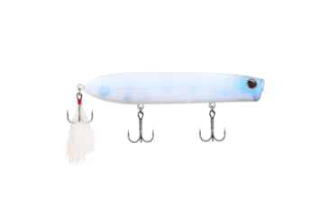 Image of Berkley Cane Walker Hard Bait, Topwater, 110, 5/7 oz, 110mm, Topwater, Hook Size 6, 3 Hooks, Ghost White, 110, 1542697