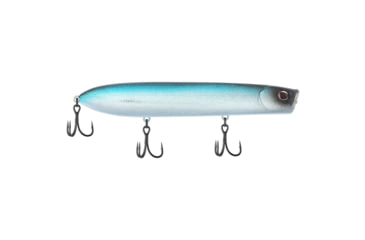 Image of Berkley Cane Walker Saltwater Hard Bait, Topwater, Saltwater, 125, 4/5 oz, 125mm, Topwater, Hook Size 4, 3 Hooks, Blue Bullet, 125, 1547905
