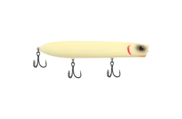 Image of Berkley Cane Walker Saltwater Hard Bait, Topwater, Saltwater, 125, 4/5 oz, 125mm, Topwater, Hook Size 4, 3 Hooks, Bone, 125, 1547906