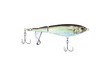 Image of Berkley Choppo Hard Bait, Topwater, 105, 3/4 oz, 105mm, Topwater, Hook Size 2, 2 Hooks, HD Blueback Herring, 1547150