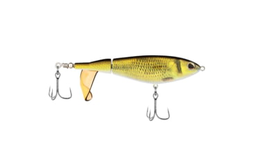 Image of Berkley Choppo Hard Bait, Topwater, 105, 3/4 oz, 105mm, Topwater, Hook Size 2, 2 Hooks, HD Golden Shiner, 1547152