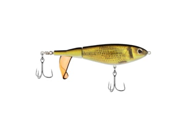 Image of Berkley Choppo Hard Bait, Topwater, 120, 1 oz, 120mm, Topwater, Hook Size 2, 2 Hooks, HD Golden Shiner, 1547158