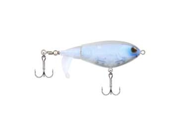 Image of Berkley Choppo Hard Bait, Topwater, 75, 1/2 oz, 75mm, Topwater, Hook Size 5, 2 Hooks, Ghost White, 1542706