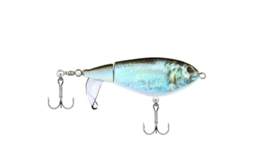 Image of Berkley Choppo Hard Bait, Topwater, 75, 1/2 oz, 75mm, Topwater, Hook Size 5, 2 Hooks, HD Blueback Herring, 1547138