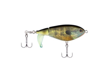 Image of Berkley Choppo Hard Bait, Topwater, 75, 1/2 oz, 75mm, Topwater, Hook Size 5, 2 Hooks, HD Bluegill, 1547139