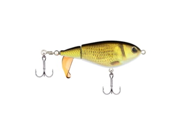 Image of Berkley Choppo Hard Bait, Topwater, 75, 1/2 oz, 75mm, Topwater, Hook Size 5, 2 Hooks, HD Golden Shiner, 1547140