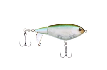 Image of Berkley Choppo Hard Bait, Topwater, 75, 1/2 oz, 75mm, Topwater, Hook Size 5, 2 Hooks, Perfect Ghost, 1542711