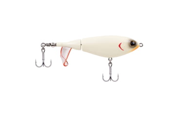 Image of Berkley Choppo Hard Bait, Topwater, 90, 1/2 oz, 90mm, Topwater, Hook Size 5, 2 Hooks, Bone, 1487253