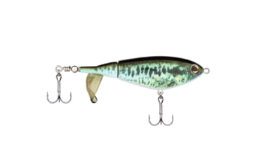 Image of Berkley Choppo Hard Bait, Topwater, 90, 1/2 oz, 90mm, Topwater, Hook Size 5, 2 Hooks, HD Baby Bass, 1547143