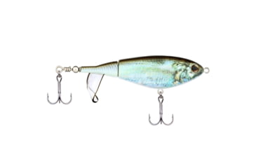 Image of Berkley Choppo Hard Bait, Topwater, 90, 1/2 oz, 90mm, Topwater, Hook Size 5, 2 Hooks, HD Blueback Herring, 1547144