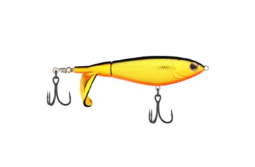 Image of Berkley Choppo Saltwater Hard Bait, Topwater, Saltwater, 105, 3/4 oz, 105mm, Topwater, Hook Size 2, 2 Hooks, Black Gold, 105, 1547859