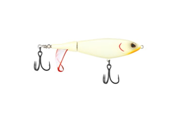 Image of Berkley Choppo Saltwater Hard Bait, Topwater, Saltwater, 105, 3/4 oz, 105mm, Topwater, Hook Size 2, 2 Hooks, Bone, 105, 1547861