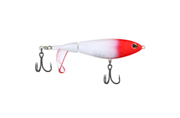 Image of Berkley Choppo Saltwater Hard Bait, Topwater, Saltwater, 105, 3/4 oz, 105mm, Topwater, Hook Size 2, 2 Hooks, Red Head, 105, 1552809