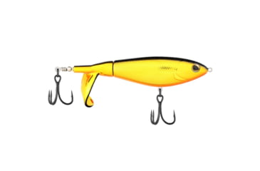 Image of Berkley Choppo Saltwater Hard Bait, Topwater, Saltwater, 120, 1 oz, 120mm, Topwater, Hook Size 1, 2 Hooks, Black Gold, 120, 1547868