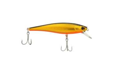 Image of Berkley Cutter Saltwater Hard Bait, Jerkbait, Saltwater, 90 Shallow, 3/8 oz, 90mm, Hook Size 6, 2 Hooks, Black Gold, 90, 1573010