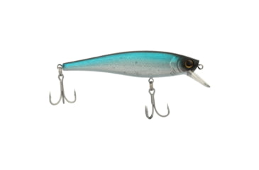 Image of Berkley Cutter Saltwater Hard Bait, Jerkbait, Saltwater, 90 Shallow, 3/8 oz, 90mm, Hook Size 6, 2 Hooks, Blue Bullet, 90, 1573008
