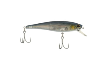 Image of Berkley Cutter Saltwater Hard Bait, Jerkbait, Saltwater, 90 Shallow, 3/8 oz, 90mm, Hook Size 6, 2 Hooks, Mullet, 90, 1573016
