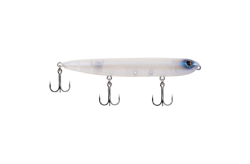 Image of Berkley Drift Walker Hard Bait, Topwater, 110, 1/2 oz, 110mm, Topwater, Hook Size 6, 3 Hooks, Ghost White, 110, 1487133
