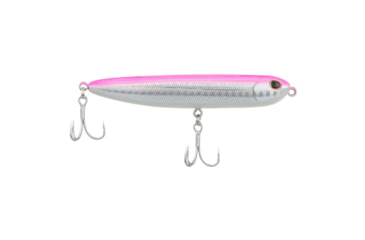 Image of Berkley Drift Walker Saltwater Hard Baits, Topwater, Saltwater, 3/8 oz, Pink Silver, 90, 1582241