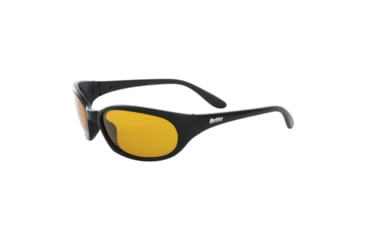 Image of Berkley Eufaula Sunglasses, Matte Black Frame, Amber Lens, 1416022