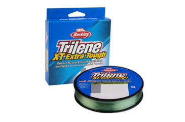 Image of Berkley Filler Spool Trilene XT Line, Green, 300 Yards, 17 lb, Low-Vis Green, 0.017 in/0.43 mm, 1562133
