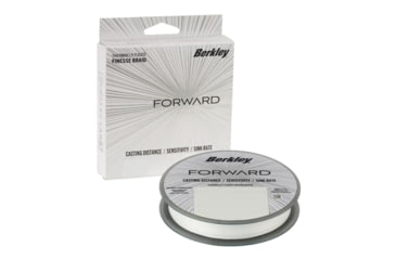 Image of Berkley Forward Braid Filler Spool, 17lb, Crystal, 0.010 in/0.25 mm, 1621804