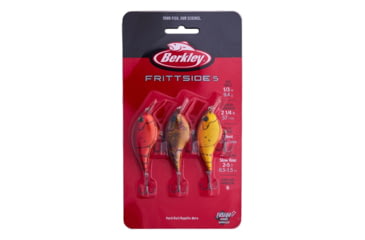 Image of Berkley Frittside5 3 Pack Kit Hard Baits, Kits, Freshwater, 1/3 oz, Craw Assortment, 5, 1596054