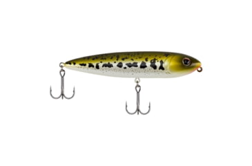 Image of Berkley J-Walker 100 Hard Bait, Topwater, 100, 1/2 oz, 100mm, Topwater, Hook Size 4, 2 Hooks, Baby Bass, 1487111