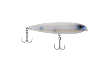 Image of Berkley J-Walker 100 Hard Bait, Topwater, 100, 1/2 oz, 100mm, Topwater, Hook Size 4, 2 Hooks, Ghost White, 1487105