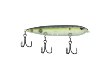 Image of Berkley J-Walker 120 Saltwater Hard Bait, Topwater, Saltwater, 120, 5/7 oz, 120mm, Topwater, Hook Size 4, 3 Hooks, HD Pilchard, 1547891