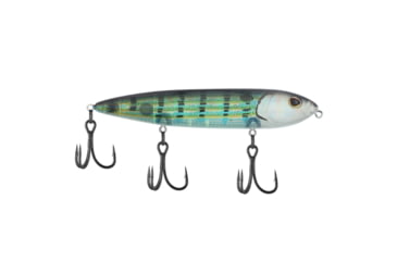 Image of Berkley J-Walker 120 Saltwater Hard Bait, Topwater, Saltwater, 120, 5/7 oz, 120mm, Topwater, Hook Size 4, 3 Hooks, Pinfish, 1547892