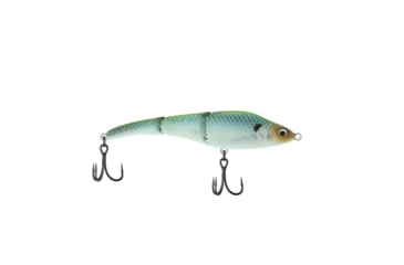 Image of Berkley Magic Swimmer Saltwater Hard Bait, Greenback Ghost, 95, 1547914