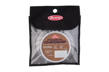 Image of Berkley ProSpec Chrome 100% Fluoro Leader Line, 0.041in/1.04mm, 100lb/45.3kg, 33yd/30m, Clear, 0.041 in/1.04 mm, 1546913