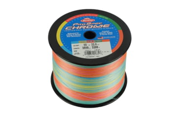 Image of Berkley ProSpec Chrome 5 x 20ft Metered Braid Line, 30lb 3500yd, 5-Color Metered, 0.012 in/0.30 mm, 1621890