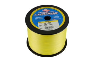 Image of Berkley ProSpec Chrome Premium Braid Line, 20lb 3500yd, Hi-Vis Yellow, 0.010 in/0.25 mm, 1621875
