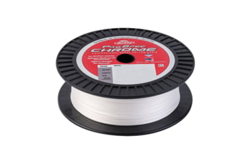 Image of Berkley ProSpec Chrome Premium Hollow Braid Superline, 0.022in/0.55mm, 80lb/36.2kg, 500yd/457m, Cabo White, 0.022 in/0.55 mm, 1546865