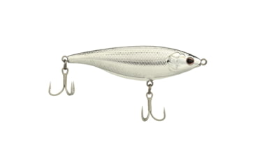 Image of Berkley Stick Shadd Saltwater Hard Bait, Twitchbait, 1 ft - 6 ft, Chrome, 114, 1573087