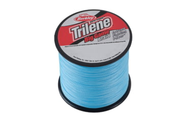 Image of Berkley Trilene Big Game Braid Line, 65lb, Ocean Blue, 0.015 in/0.38 mm, 1606124