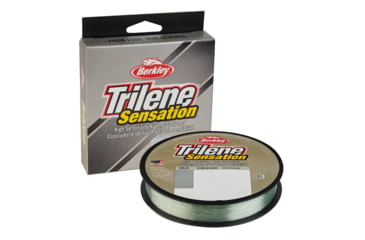 Image of Berkley Trilene Sensation Filler Spool, 0.010in/0.25mm, 8lb/3.6kg, 330yd/301m, Low-Vis Green, 0.010 in/0.25 mm, 1554108