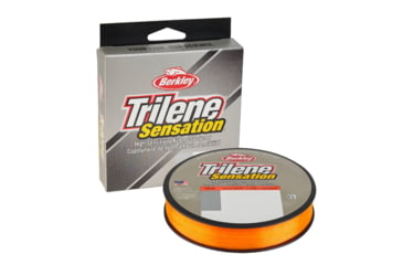Image of Berkley Trilene Sensation Filler Spool, 0.011in/0.27mm, 10lb/4.5kg, 330yd/301m, Blaze Orange, 0.011 in/0.27 mm, 1554084