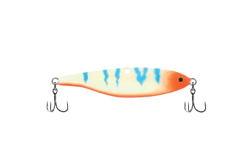 Image of Berkley Vibrato Saltwater Hard Bait, Metal Jig, Blue Glow Tiger, 28, 1548023